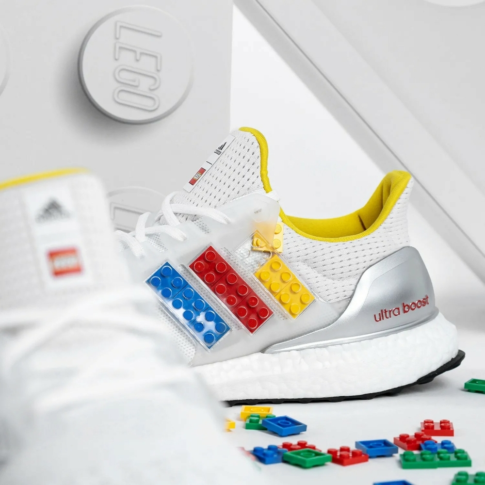 Adidas Men's Running Ultraboost DNA X LEGO plat FY7690 Size 7 - Picture 8 of 13